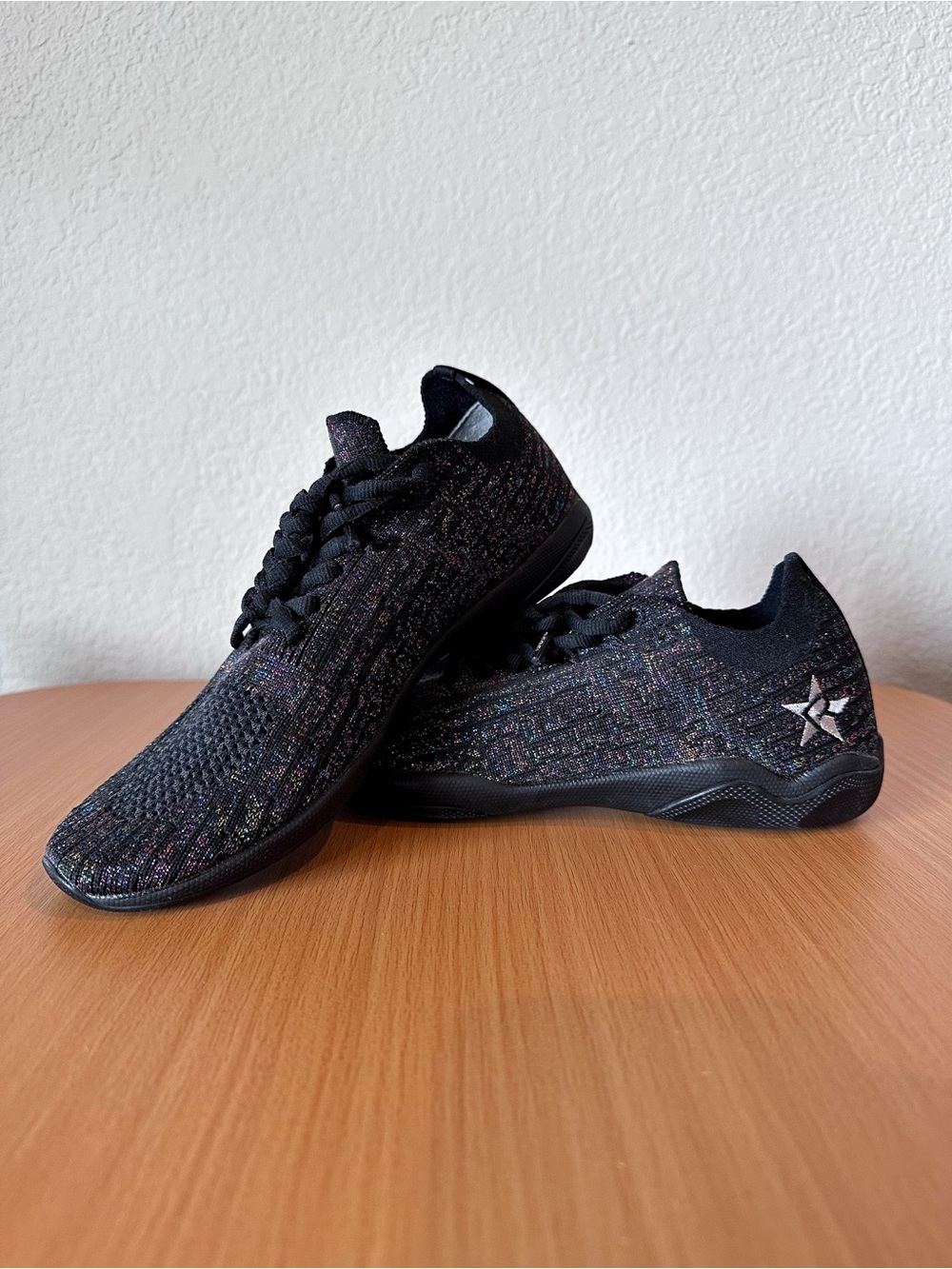 Rebel Athletic Revolt Ice Blackout Cheer Shoes Sz 8 — Worn Once